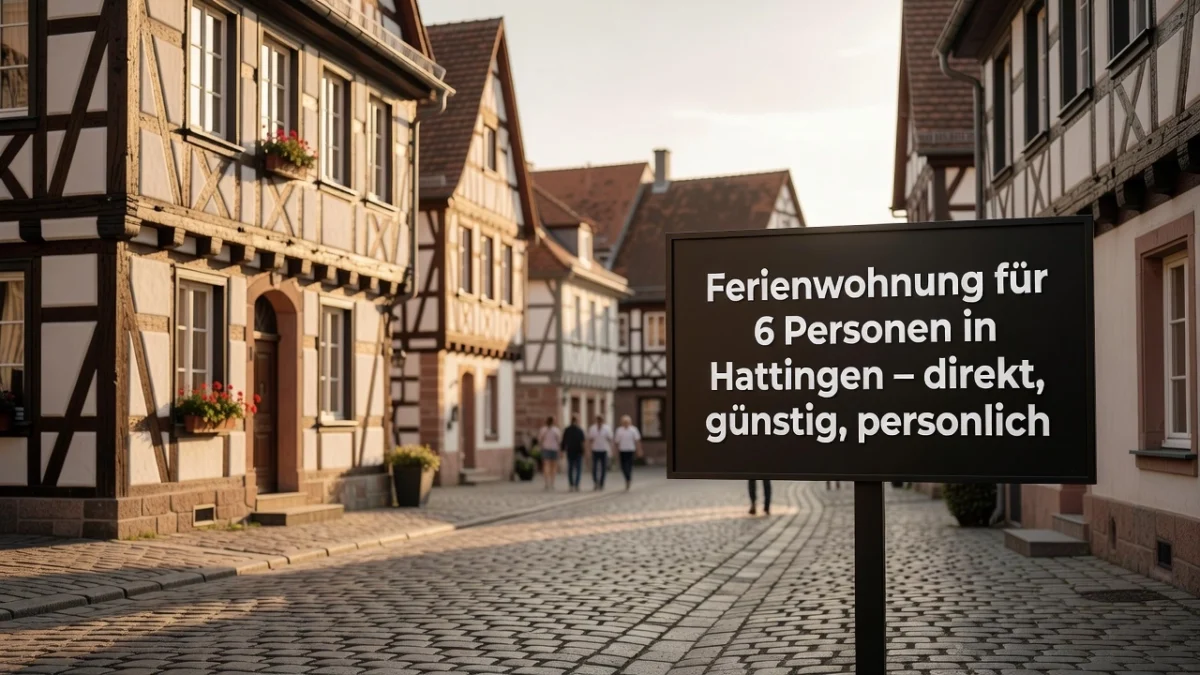 Ferienwohnung fuer sechs Personen