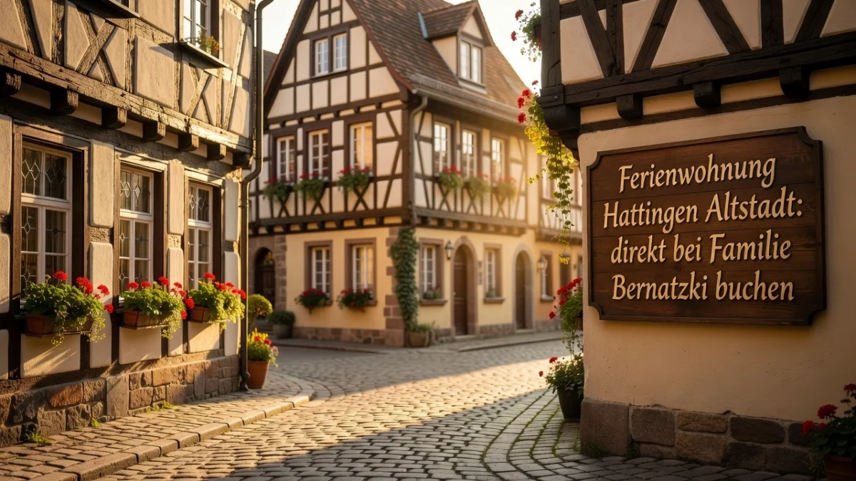 Ferienwohnung nahe der Hattinger Altstadt